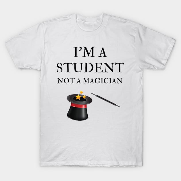 Student T-Shirt by Mdath